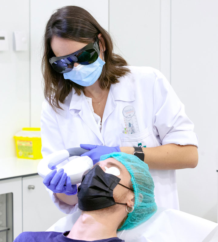 laser-IPL-taques-solars Dra. Comas oftalmòloga Oftalis - Institut Oftamologia Clínica Girona
